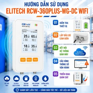 Hướng dẫn sử dụng Elitech RCW-360Plus-WG-DC WiFi