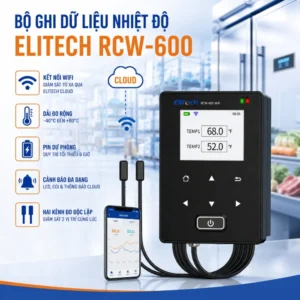 Bộ ghi dữ liệu nhiệt độ Elitech RCW-600