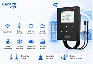 Bộ ghi dữ liệu nhiệt độ Elitech RCW-600