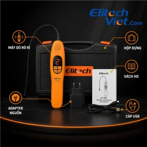 Bộ sản phẩm máy dò rò rỉ gas Elitech LD-200