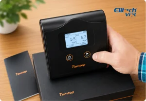 Cách dùng máy đo chất lượng không khí Temtop LKC-20T