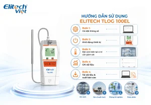 Cách sử dụng máy ghi nhiệt độ Elitech TLog 100EL