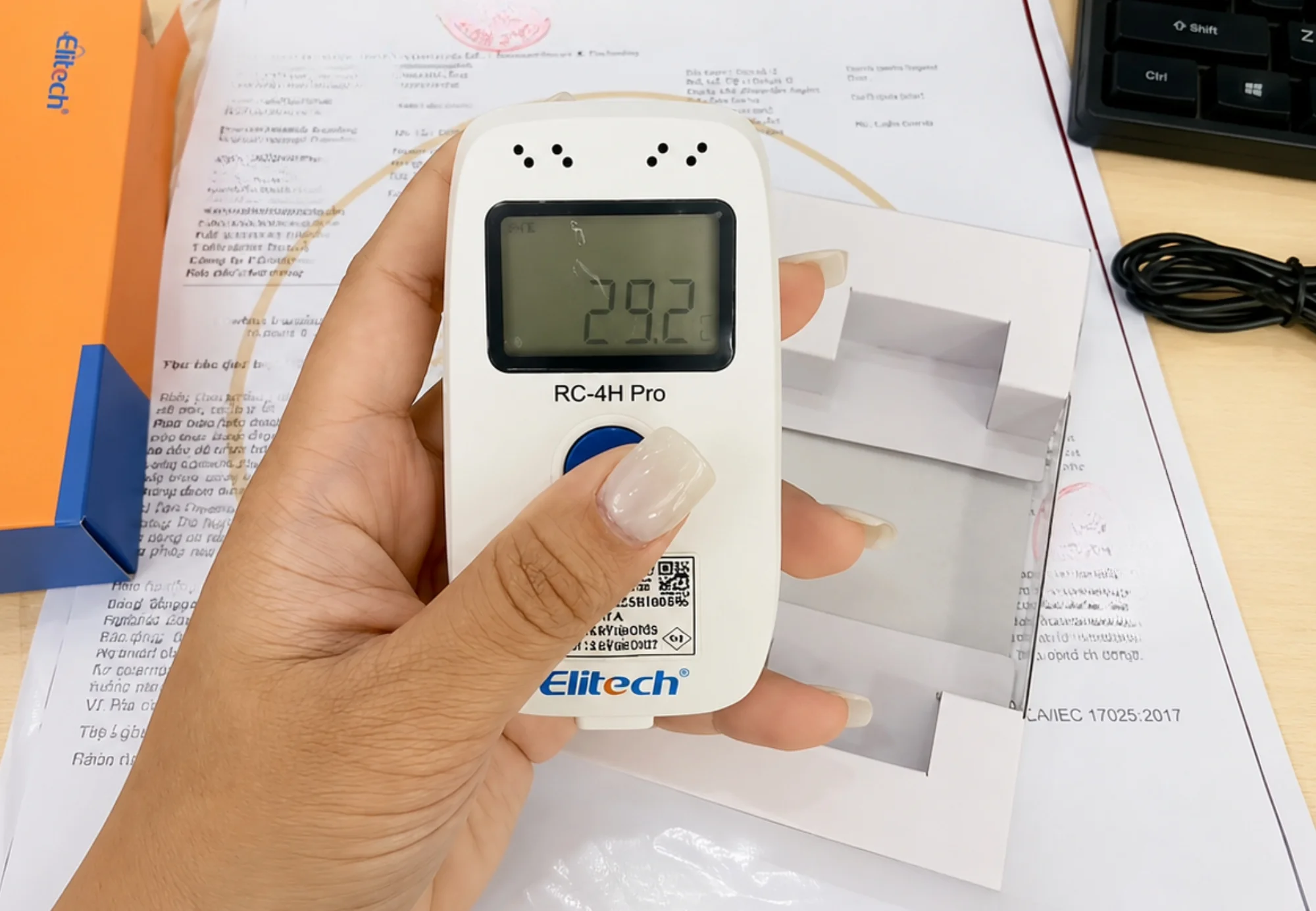 Cách sử dụng nhiệt ẩm kế tự ghi Elitech RC-4H Pro đơn giản