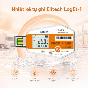 Elitech LogEt-1 – Giải pháp giám sát nhiệt độ trong chuỗi lạnh