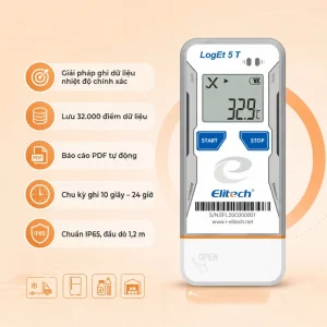 Elitech LogEt 5 T - Giải pháp ghi dữ liệu chính xác