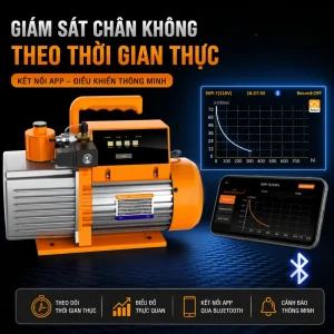 Elitech SVP-12 giám sát chân không theo thời gian thực