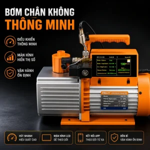 Elitech SVP-9 trang bị màn hình điều khiển thông minh