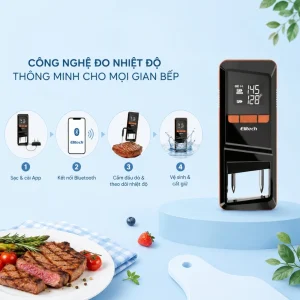 Elitech WMT-20 - Công nghệ đo nhiệt độ thông minh cho mọi gian bếp