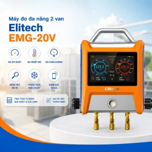 Giới thiệu máy đo đa năng 2 van Elitech EMG-20V