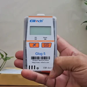 Giới thiệu nhiệt ẩm kế tự ghi dùng một lần IoT Elitech Glog 5