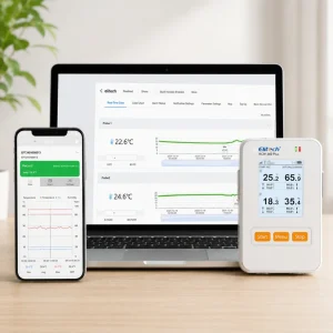 Giới thiệu nhiệt ẩm kế tự ghi Elitech RCW-360 Plus 4G