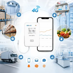 Giới thiệu nhiệt ẩm kế tự ghi Elitech RCW-360PRO DC 4G