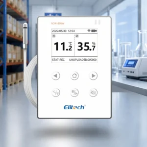 Giới thiệu nhiệt ẩm kế tự ghi Elitech RCW-800W-THE