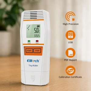 Giới thiệu nhiệt ẩm kế tự ghi Elitech Tlog B100H
