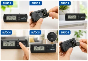 Hướng dẫn sử dụng bộ điều khiển nhiệt độ Elitech EK-3020