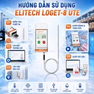Hướng dẫn sử dụng Elitech LogET-8 UTE