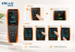 Hướng dẫn sử dụng máy đo chất lượng không khí Temtop LKC-1000S
