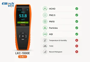 Hướng dẫn sử dụng Temtop LKC-1000E 5 IN 1