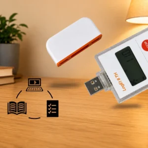 Hướng dẫn sử dụng thiết bị Elitech LogEt 8 TH đơn giản