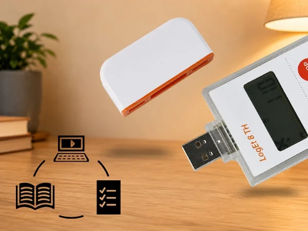 Hướng dẫn sử dụng thiết bị Elitech LogEt 8 TH đơn giản