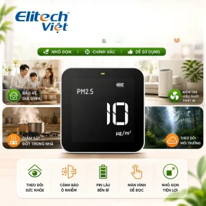 Hướng dẫn theo dõi chất lượng không khí bằng Temtop P10