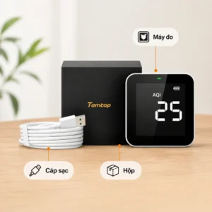 Máy đo bụi mịn PM2.5 Temtop M10