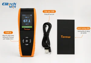 Máy đo HCHO PM2.5 Temtop LKC-1000E 5 IN 1