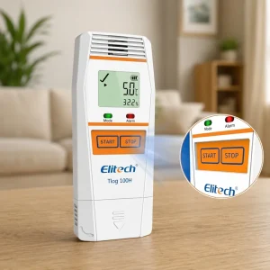 Nhiệt ẩm kế tự ghi Elitech Tlog 100H dễ thao tác