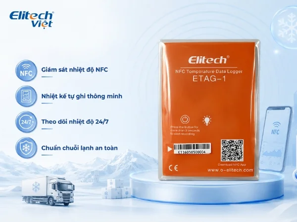 Nhiệt kế lưu dữ liệu nhiệt độ Elitech ETAG-1