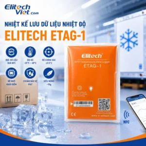 Nhiệt kế lưu dữ liệu nhiệt độ Elitech ETAG-1