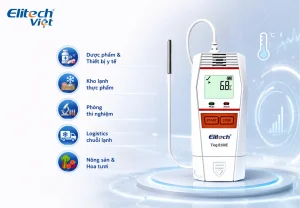 Nhiệt kế lưu dữ liệu nhiệt độ Elitech Tlog B100E