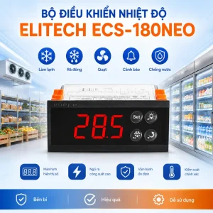 Thiết bị điều khiển nhiệt độ Elitech ECS-180neo