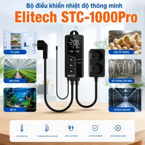 Thiết bị điều khiển nhiệt độ thông minh Elitech STC-1000Pro