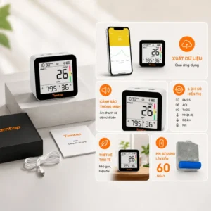 Thiết bị đo chất lượng không khí Temtop M10+