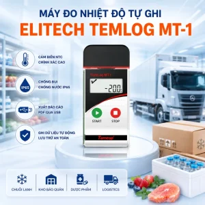Thiết bị đo nhiệt độ tự ghi Elitech TemLog MT-1