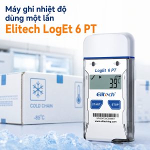 Thiết bị ghi nhiệt độ dùng một lần Elitech LogEt 6 PT