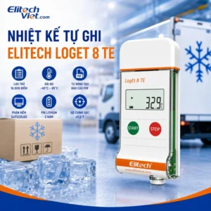 Thiết bị giám sát nhiệt độ Elitech LogEt 8 TE