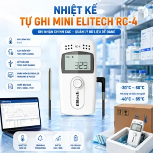 Thiết bị giám sát nhiệt độ Elitech RC-4