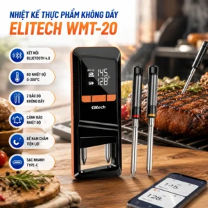 Thiết bị giám sát nhiệt độ thực phẩm Elitech WMT-20