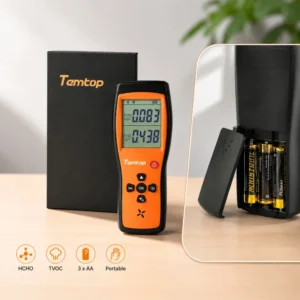 Thiết bị kiểm tra chất lượng không khí HCHO TVOC Temtop H2