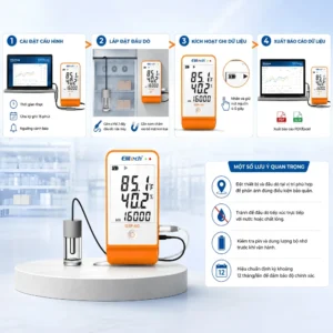Thiết lập và sử dụng Elitech GSP-6G