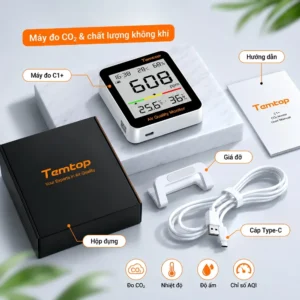 Tính năng máy đo chất lượng không khí Temtop C1+