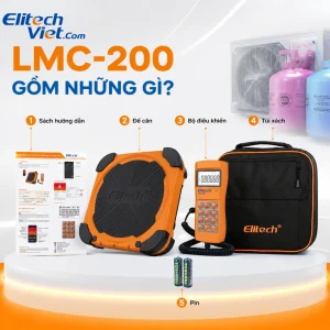 Trọn bộ phụ kiện cân điện tử Elitech LMC-200