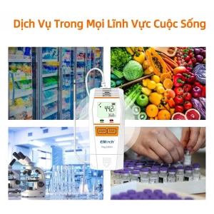 Ứng dụng của nhiệt ẩm kế tự ghi Elitech Tlog 100EH