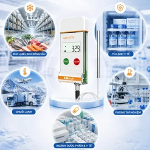 Ứng dụng máy ghi dữ liệu nhiệt độ cực thấp Elitech LogEt 8 PTE