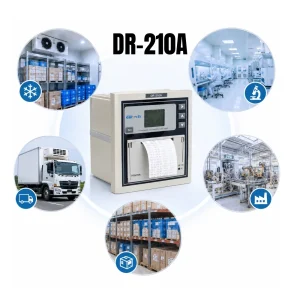 Ứng dụng thực tế nhiệt ẩm kế tự ghi DR-210A