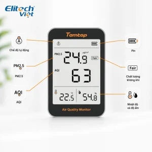 Ý nghĩa các chỉ số trên màn hình Temtop S1