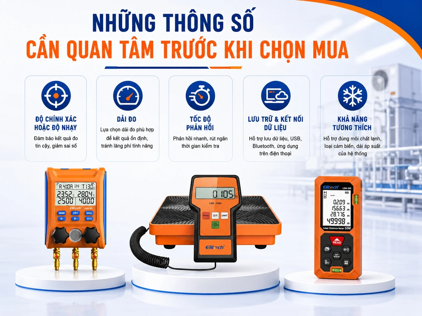 Những thông số cần quan tâm trước khi chọn mua