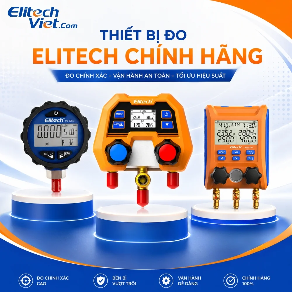 Sản phẩm đo áp suất tuyệt đối thương hiệu Elitech