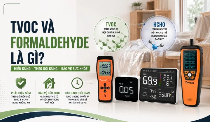 TVOC và Formaldehyde là gì